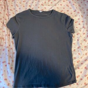 garage gray long tee